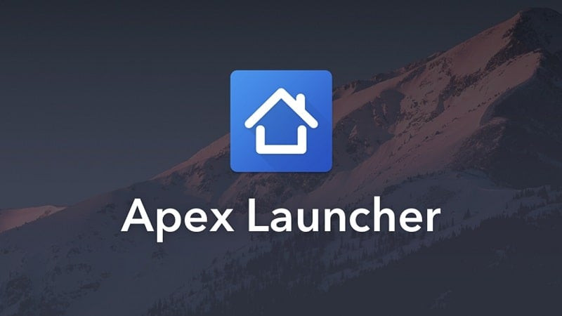 Apex Launcher trên điện thoại