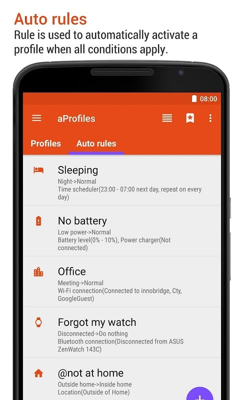 aProfiles MOD APK - Automate Phone Settings