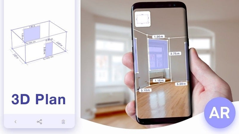 AR Plan 3D: Ứng dụng đo đạc hiện đại