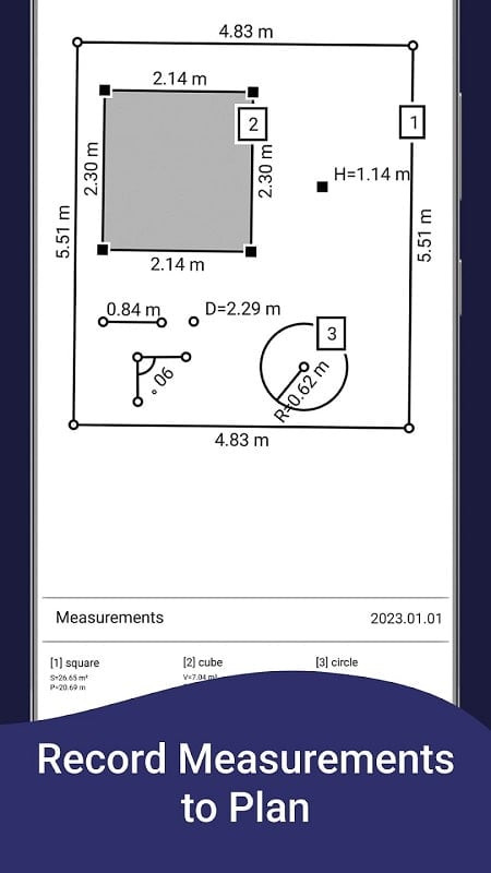 AR Ruler App Unit Conversion