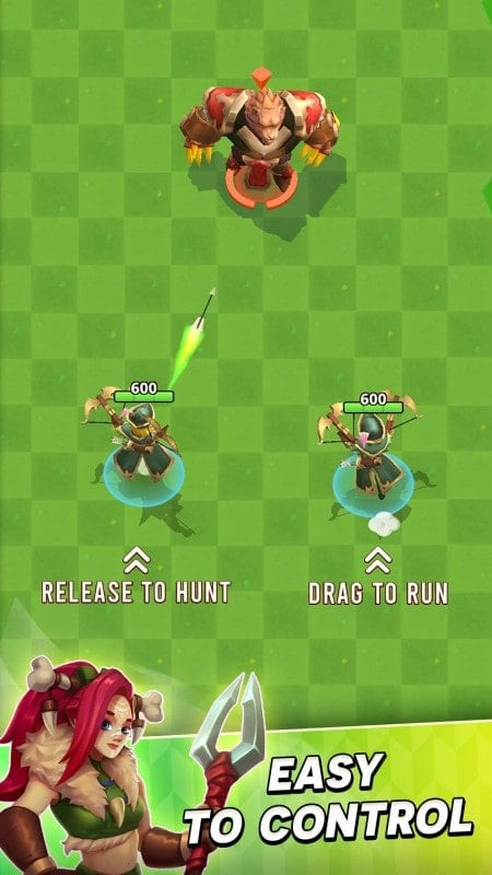 Archer Hunter gameplay with upgraded skills