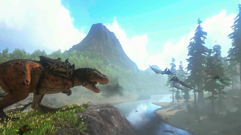 ARK: Ultimate Mobile Edition MOD APK gameplay screenshot