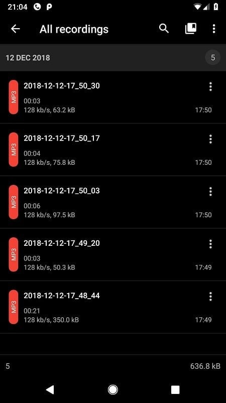 ASR Voice Recorder MOD APK download