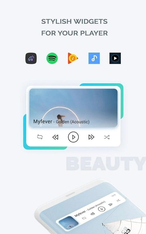 Audio Widget pack mod - MODCOMBO