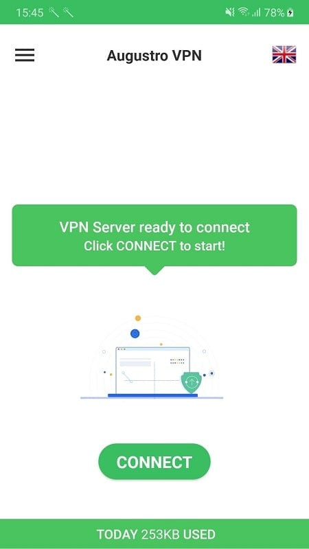 Augustro VPN mod features