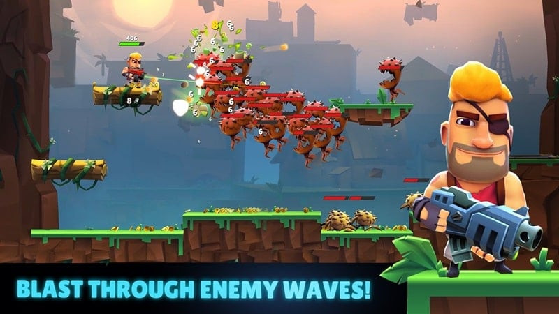 Autogun Heroes APK gameplay