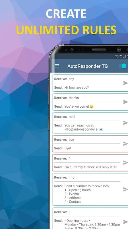 AutoResponder for Telegram mod free