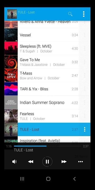 Avee Music Player Pro MOD APK free download