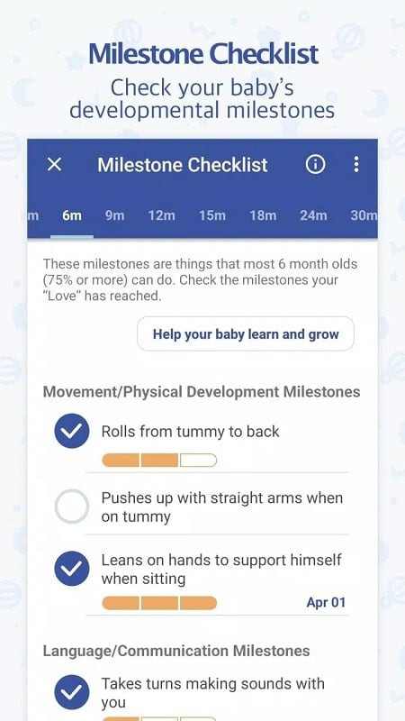 BabyTime MOD APK interface