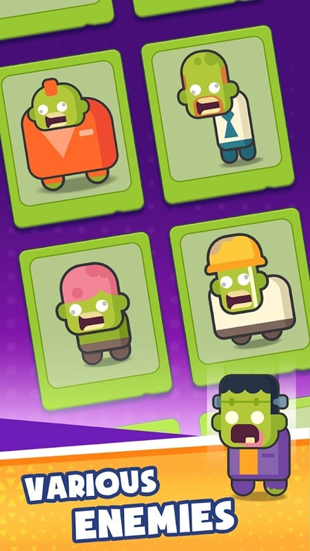 Backpack Hero Android screenshot showing combat