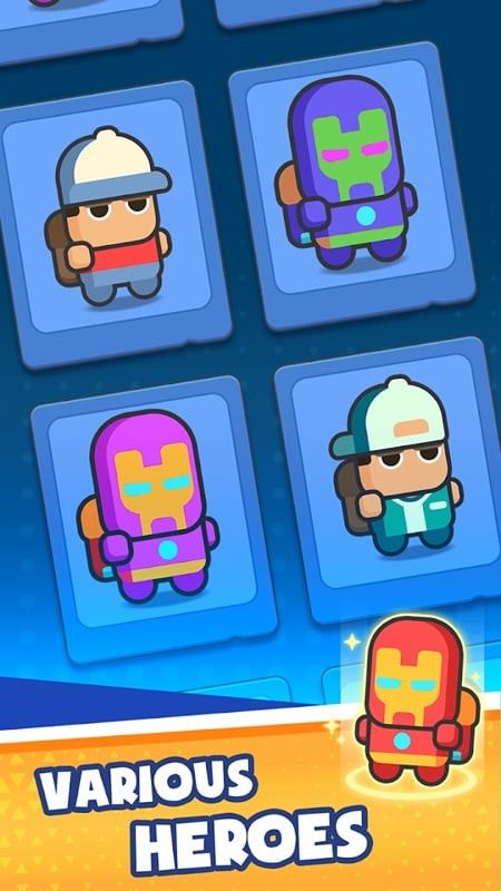 Backpack Hero APK screenshot showcasing the backpack