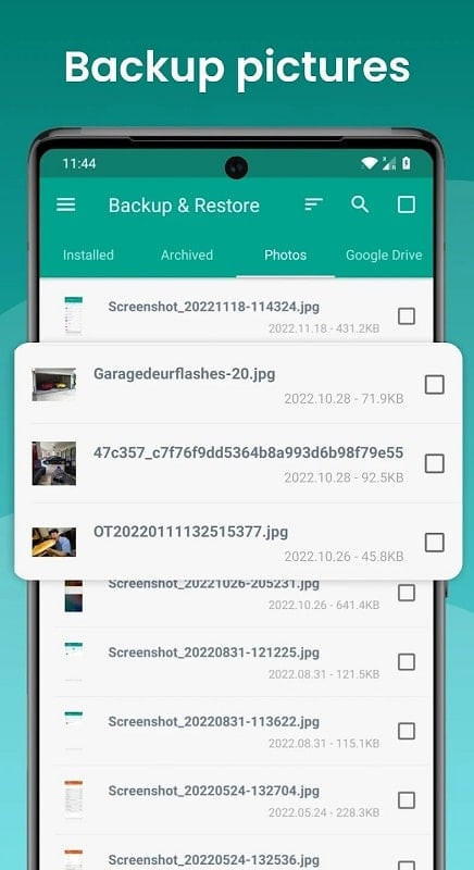 Backup and Restore APP SMS mod android