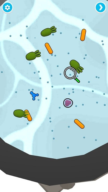 Bacteria monster transformation screenshot