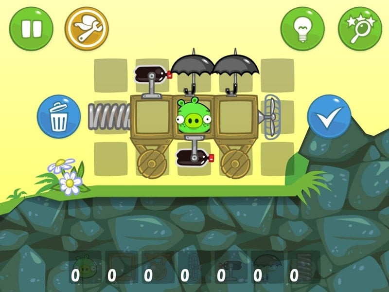 Bad Piggies Gameplay Screenshot