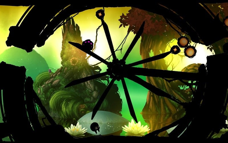 BADLAND MOD APK multiplayer gameplay screenshot