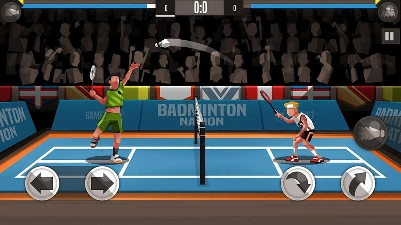 Badminton League gameplay screenshot