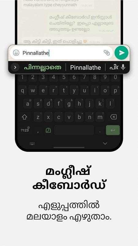 Bàn phím Malayalam mod android miễn phí