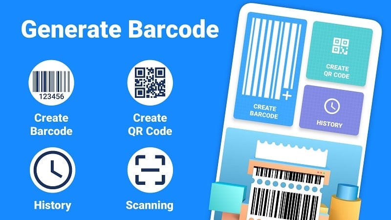 Barcode Generator & Scanner MOD APK