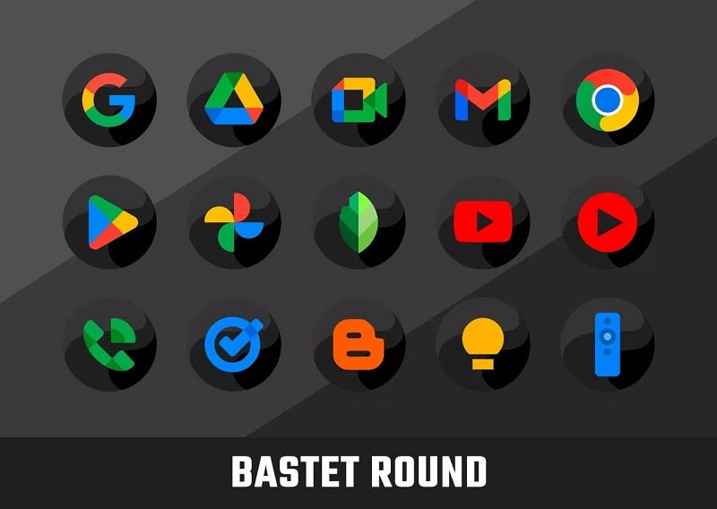 Bastet APK Icon Pack Preview