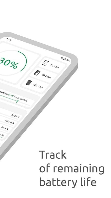BatteryOne: Battery MOD APK Showing Battery Information