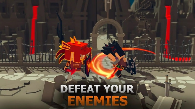 Battle Flare APK equipment screenshot