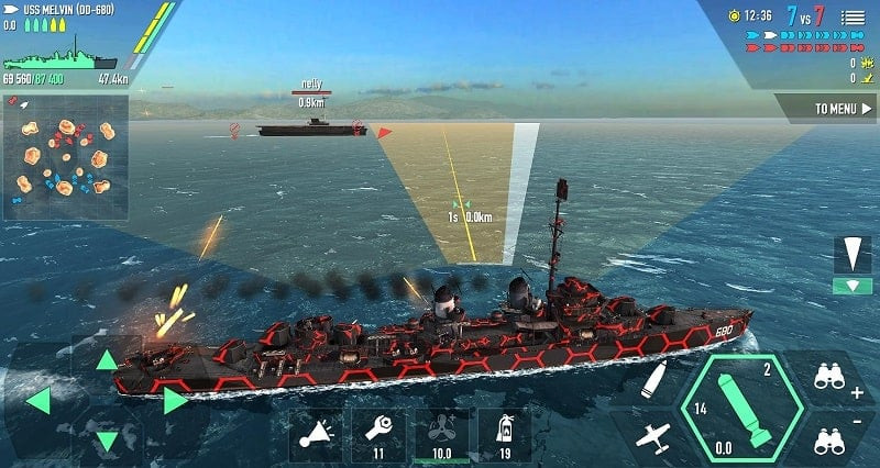 Battle of Warships mod apk