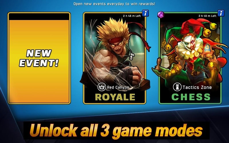 Battle Rivals MOD APK events