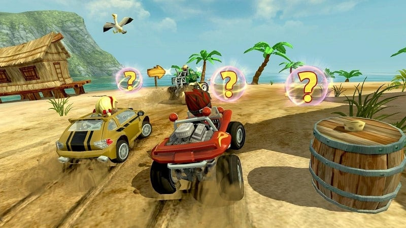 Beach Buggy Racing MOD APK Gameplay Screenshot