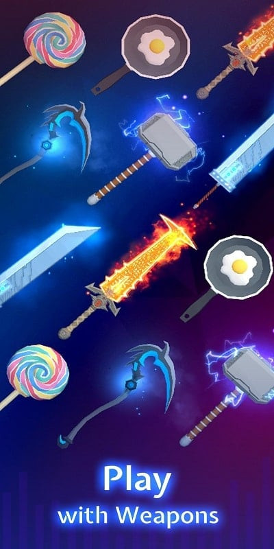 Beat Blade Dash Dance MOD APK Screenshot