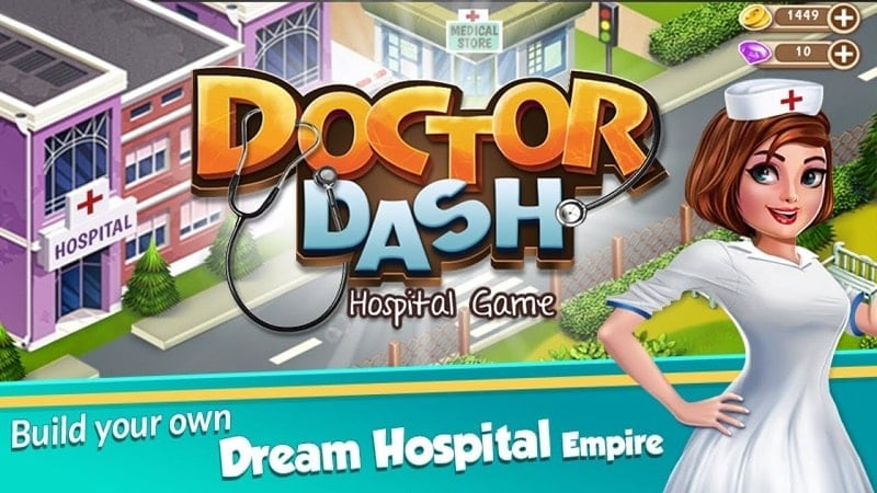 Bệnh viện nhộn nhịp trong Crazy Hospital: Doctor Dash