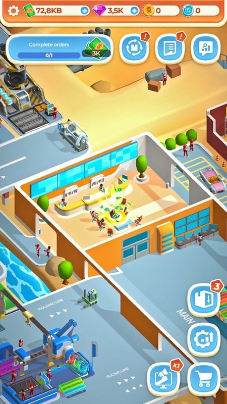 Berry Factory Tycoon Orders Screenshot