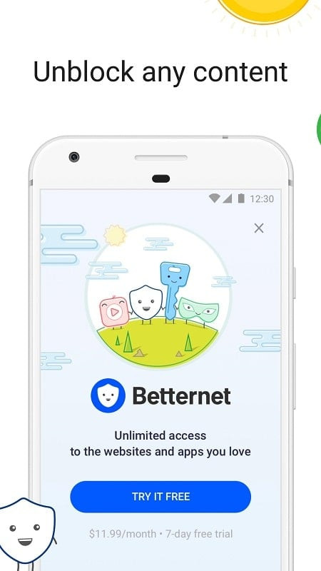 Betternet Hotspot VPN MOD APK screenshot