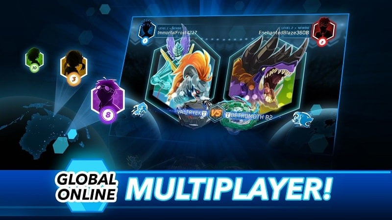 Beyblade Burst app tournament screenshot