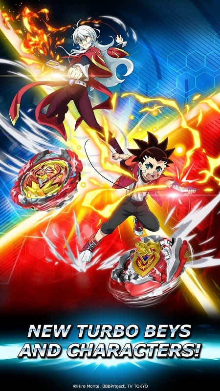 Beyblade Burst Rivals MOD Gameplay