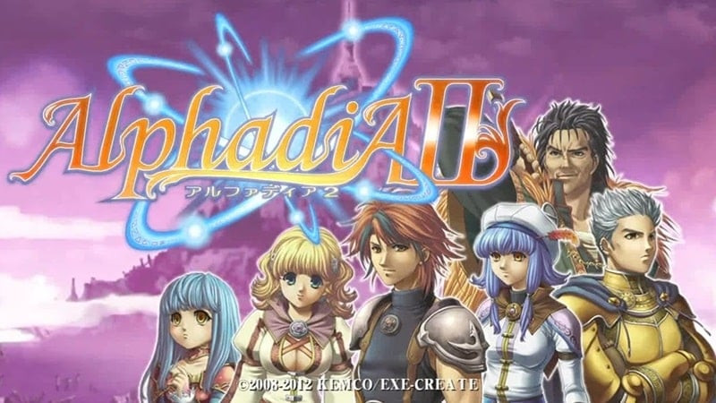 Bìa game RPG Alphadia I & II