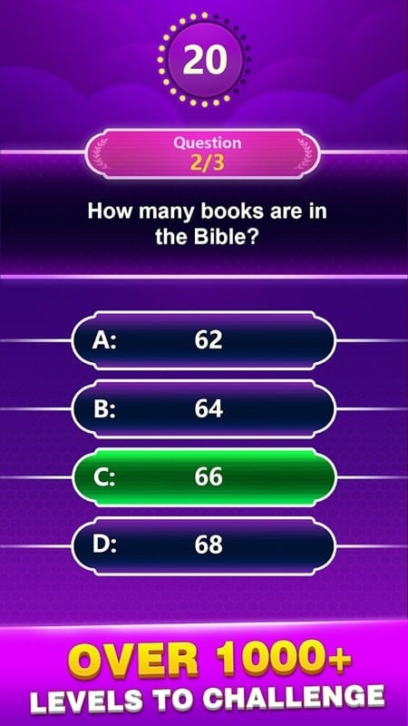 Bible Trivia MOD APK Question Example