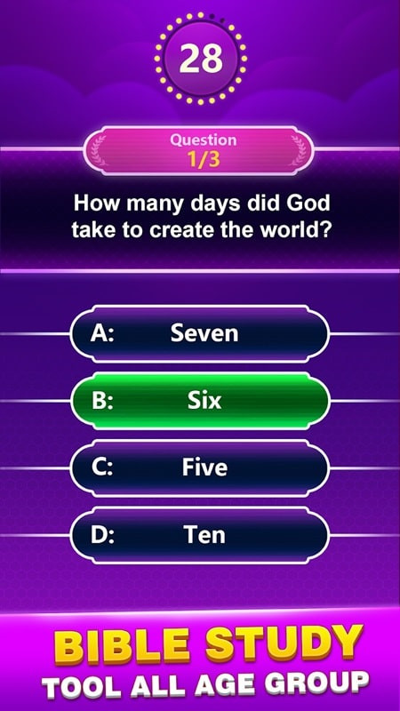 Bible Trivia MOD APK Rewards