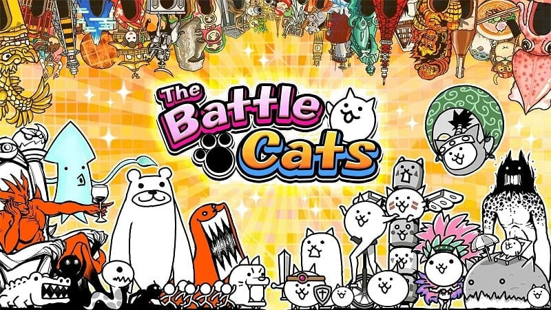 Biệt đội mèo trong The Battle Cats