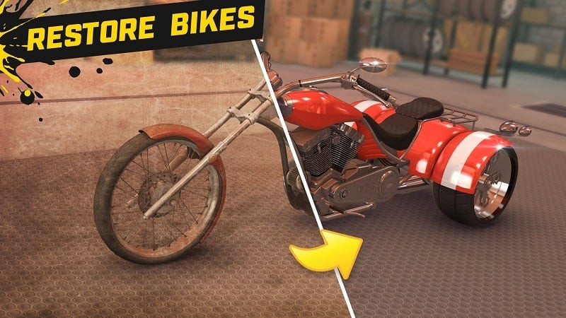 Bike Mechanic MOD APK download screenshot