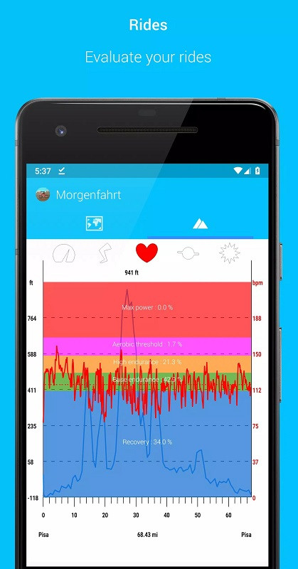 BikeComputer Pro for cycling adventures