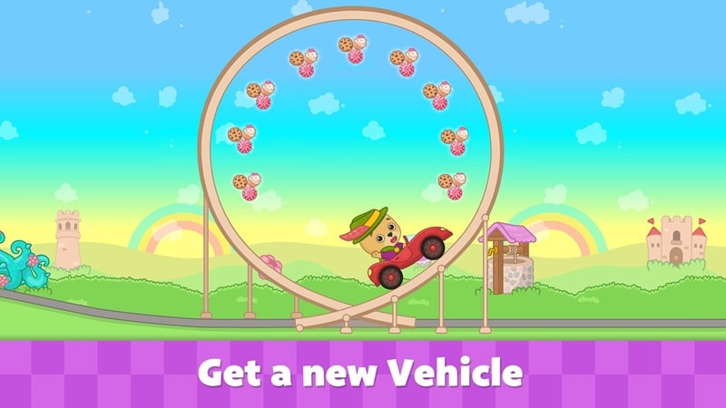 Bimi Boo Car Games for Kids mod