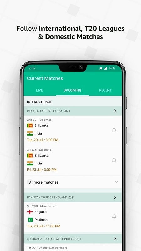 Live commentary on Cricbuzz Mod APK