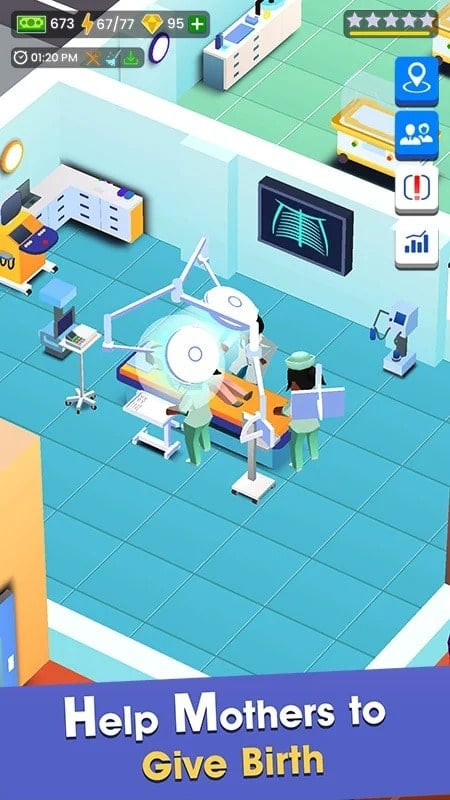 Birth Center Tycoon mod apk