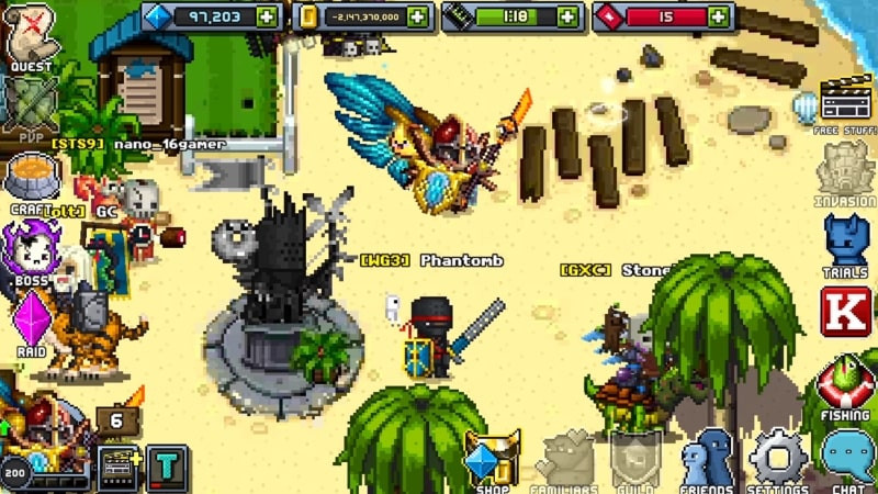 Bit Heroes Quest APK MOD download screenshot