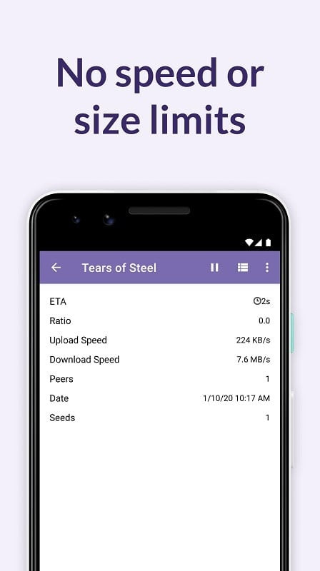 BitTorrent Pro MOD APK Auto Shutdown