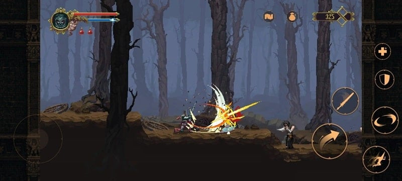 Blasphemous screenshot of the game world