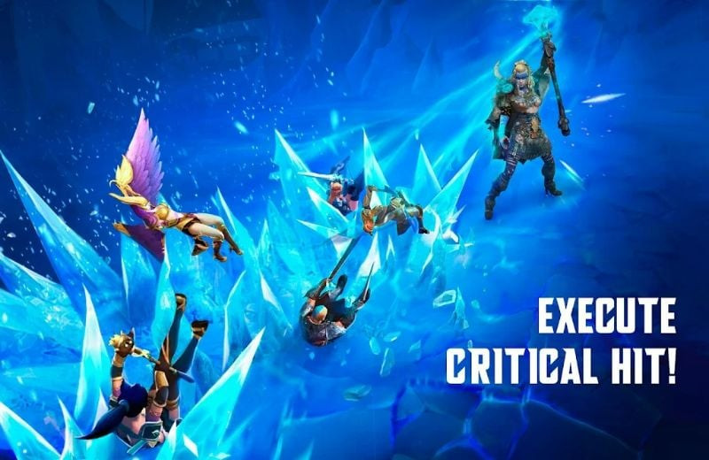 Blitz Rise of Heroes - Ảnh chụp màn hình chiến đấu trong game