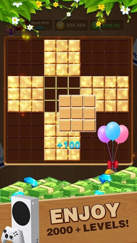 Block Puzzle MOD APK challenge mode screenshot