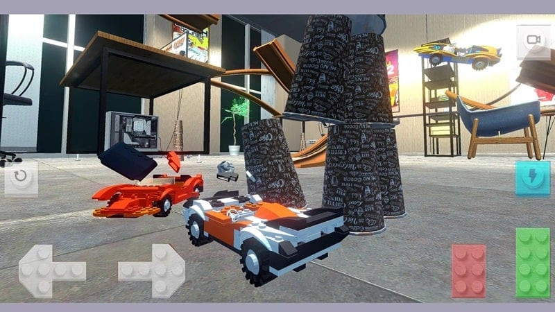 Block Toy Wars Racing 2 Car Customization