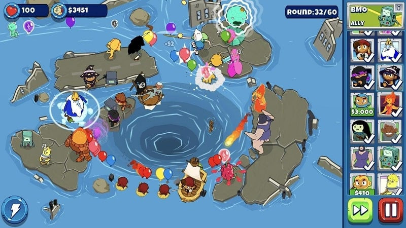 Bloons Adventure Time TD MOD Free Download